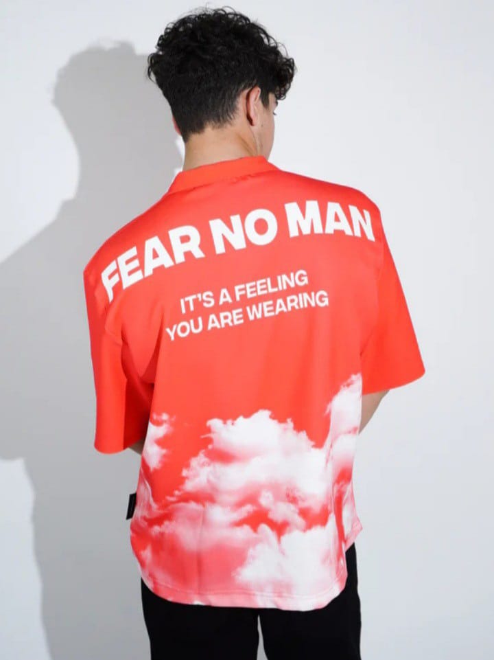 Uptown Funky Men's Heads in The Clouds Shirt